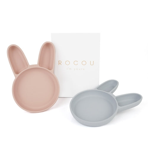 ROCOU副食品餐盤—兔兔