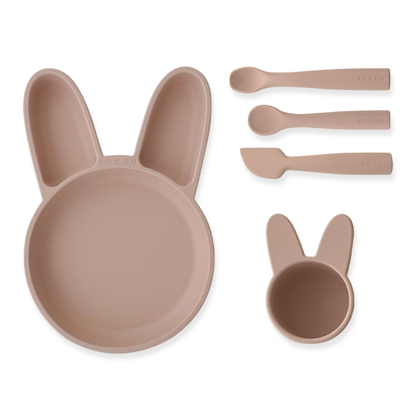 ROCOU副食品新手五件套組—兔兔