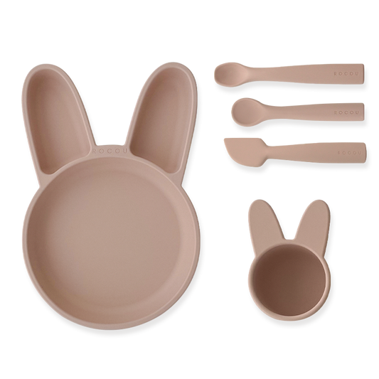 ROCOU副食品新手五件套組—兔兔