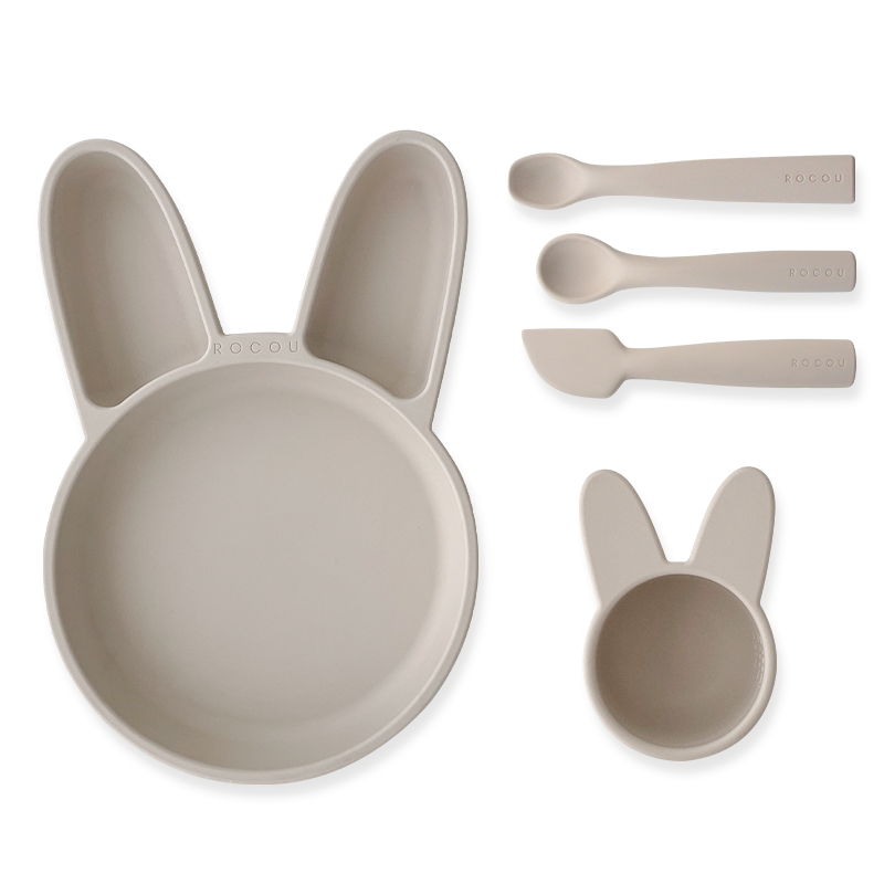 ROCOU副食品新手五件套組—兔兔