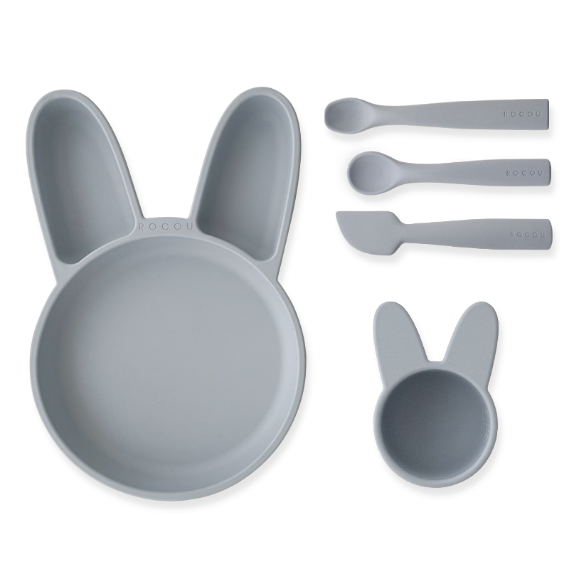 ROCOU副食品新手五件套組—兔兔