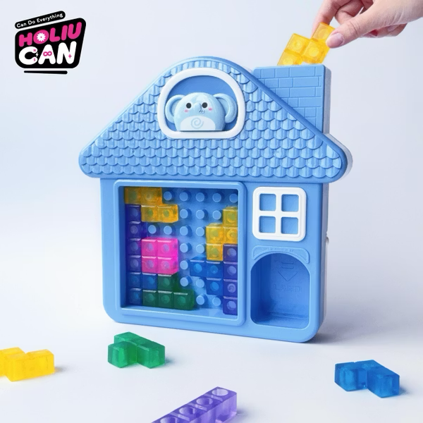 HOLIU CAN QQ凍感積木俄羅斯方塊屋